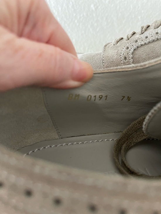 Louis Vuitton Suede Brogue Derby Shoes main image 3